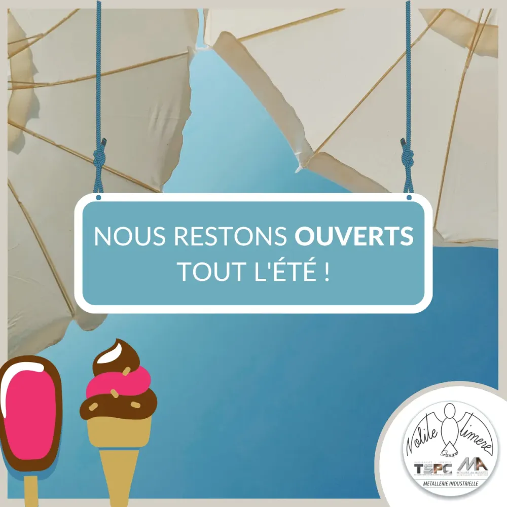 Nolite Timere - pas de fermeture été 2026 - 08-2026